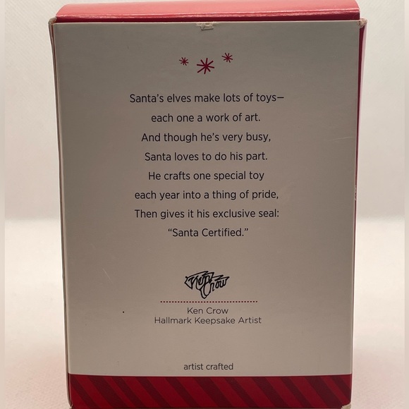 Hallmark Keepsake ornament - “Santa Certified” - Picture 3 of 5
